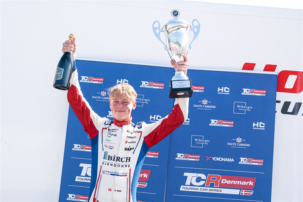 Vinder af U23-klassen: Gustav Birch!
(Foto: Boxengasse)